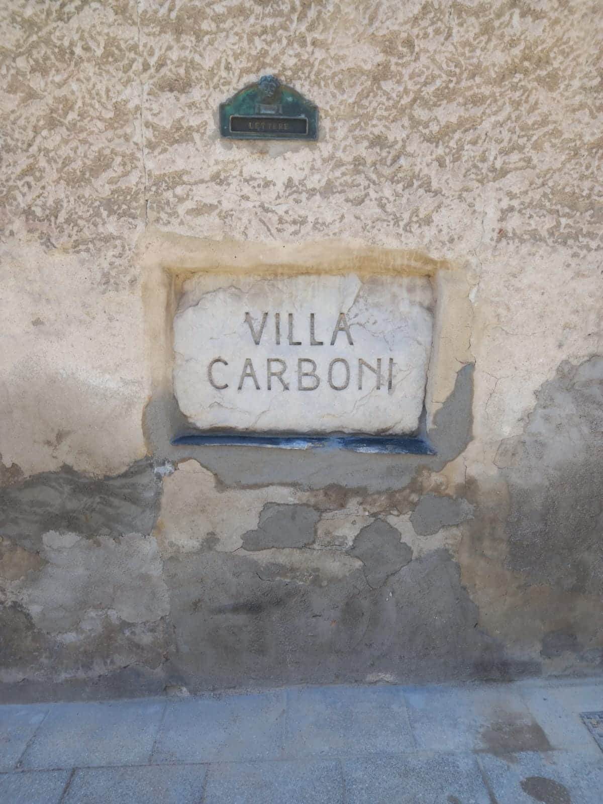 Villa Carboni - Vista panoramica del giardino